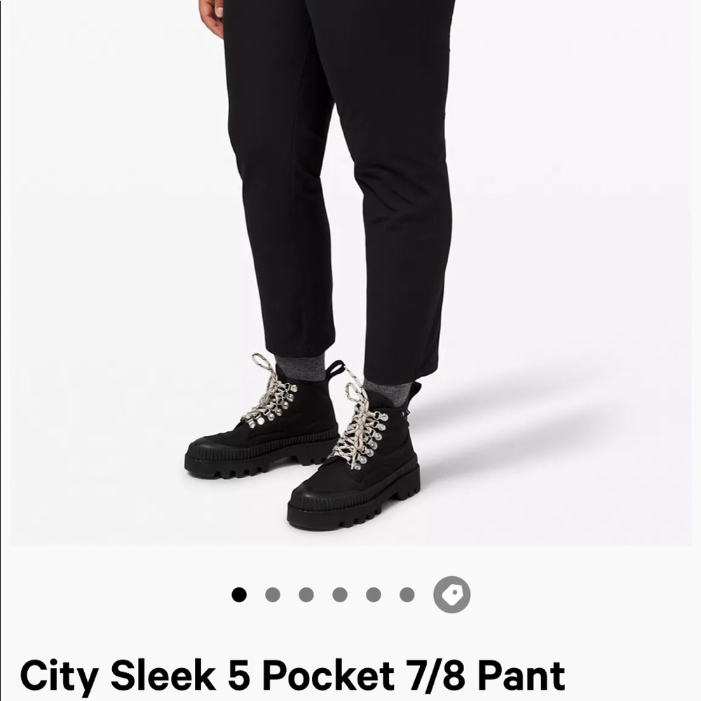 NWT Lululemon City Sleek 7/8 Pant size 6